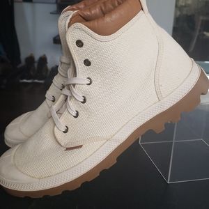 Men's Tan Palladium Boots -13